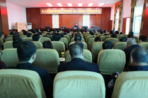 张兴亮宣讲《廉洁自律准则》与《纪律处分条例》报告会